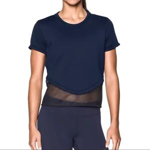 UA Show‎ Stopper Studio Short Sleeve Blue Shirt $55